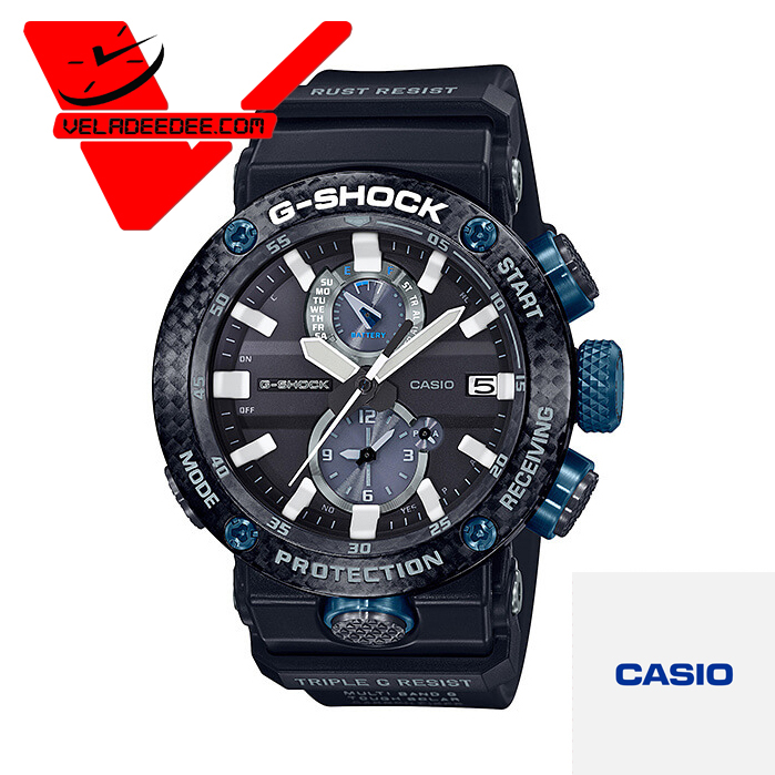 veladeedee.com CASIO G-SHOCK GRAVITYMASTER Bluetooth GWR-B1000-1A1 นาฬิกาข้อมือชาย สายเรซิ่น (ประกัน CMG ศูนย์เซ็นทรัล 1 ปี) รุ่น GWR-B1000-1A1DR