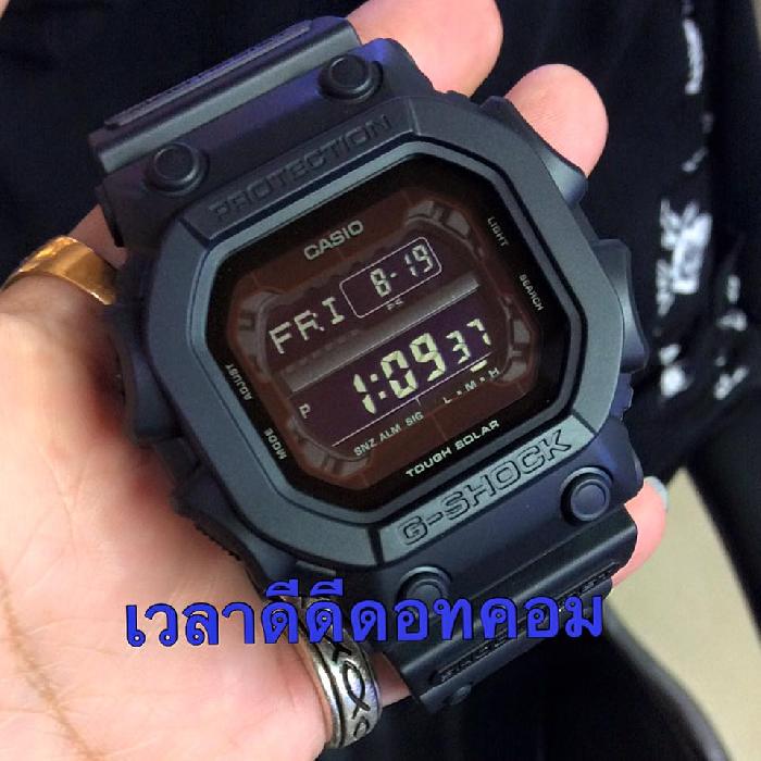 Casio G-Shock stealth black King นาฬิกาข้อมือผู้ชาย สายเรซิ่น รุ่น Limited Edition GX-56BB-1DR