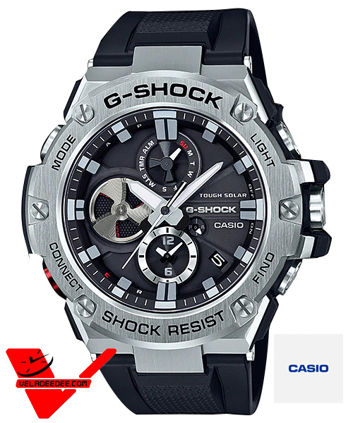 Casio G-shock (ประกันCMG) นาฬิกาข้อมือชาย รุ่น GST-B100-1A