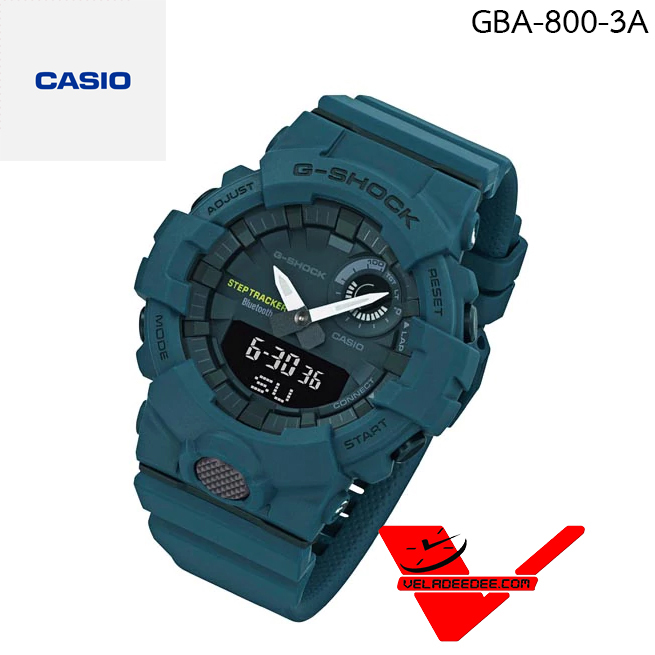 Casio G-shock (ประกันCMG) นาฬิกาข้อมือชาย รุ่น GBA-800-3ADR