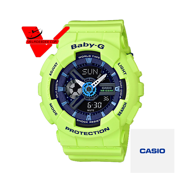 Casio Baby-G นาฬิกาข้อมือผู้หญิง สายเรซิ่น รุ่น LIMITED EDITION BA-110PP-3A