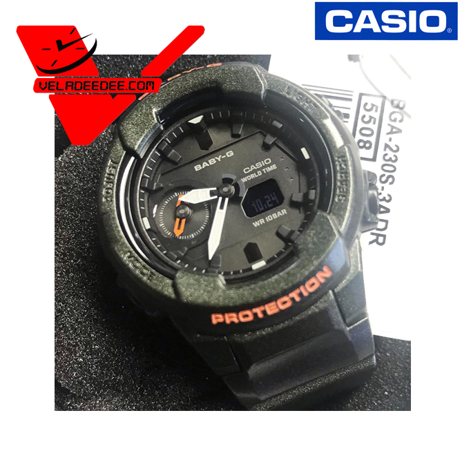 Casio Baby-G (ประกันCMG) BGA-230S-3A นาฬิกาข้อมือผู้หญิง Special Edition รุ่น BGA-230S-3ADR veladeedee.com