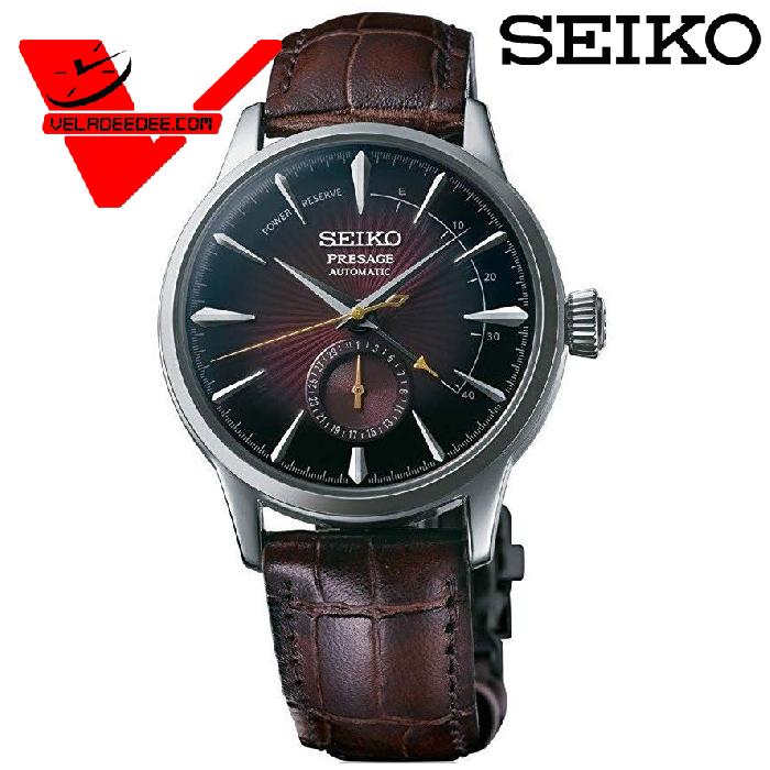 นาฬิกา Seiko Presage Cocktail Black Cat Martini Made in Japan นาฬิกาข้อมือชาย รุ่น SSA393J1 Veladeedee 