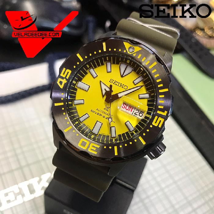 นาฬิกา Seiko Prospex Monster SRPF35K AUTOMATIC MEN WATCH ASIA SPECIAL EDITION MODELรุ่น SRPF35K1