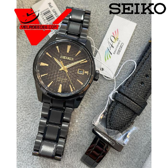 Seiko SPB205J Presage Tokyo Dawn Automatic harp Edged Limited Edition รุ่นครบรอบ 140 ปีของการก่อตั้ง Seiko รุ่น SPB205J1 (พร้อมแถมสายหนัง1เส้น) 