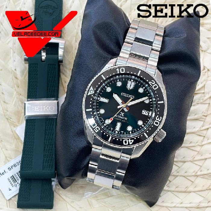  Seiko Sumo The Green SPB207J Prospex Divers 140th Anniversary Limited Editions รุ่นครบรอบ 140 ปีของการก่อตั้ง Seiko รุ่น SPB207J1 (พร้อมแถมสายยาง 1เส้น)