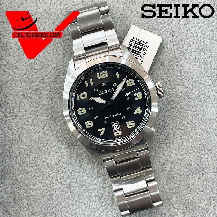 นาฬิกา Seiko Sports Automatic  นาฬิกาข้อมือผู้ชาย ตัวเรือนเป็นสแตนเลส รุ่น SRPC85K1 