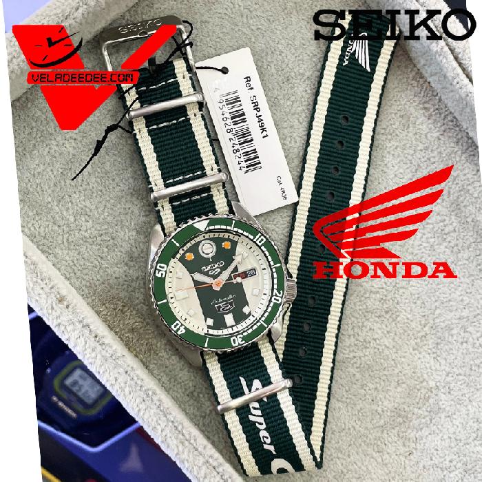 นาฬิกา SEIKO 5 Sports SRPJ49K Super Cub Limited Edition รุ่น SRPJ49K1  นาฬิกาจากแรงบันดาลใจของ Super Cub 