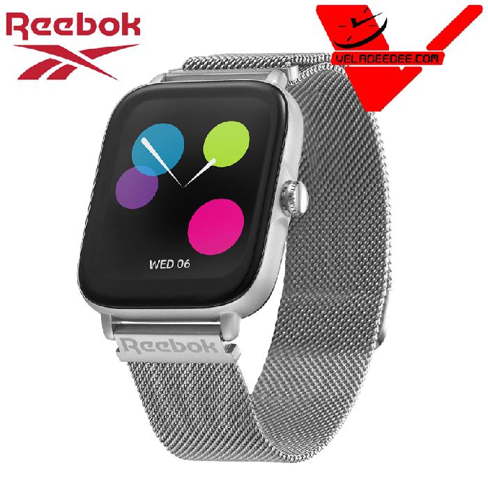 นาฬิกาข้อมือ Reebok Smartwatch RELAY 2.0 รุ่น RV-RL2-U0-A1S1-BB เงิน รับประกันศูนย์ Reebok ประเทศไทย 1 ปี กล่อง การ์ด คู่มือ (อุปกรณ์ครบเซ็ต พร้อมแถมสายสิลิโคน)