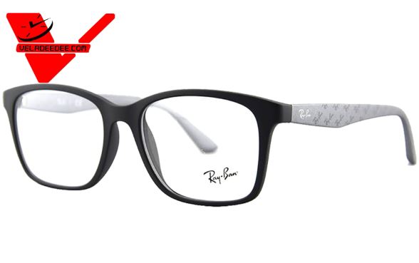 กรอบแว่นตา Ray-Ban ( RX7059D 5555 Matte Black) ขนาด 55 มม รับประกันศูนย์ 1 ปี